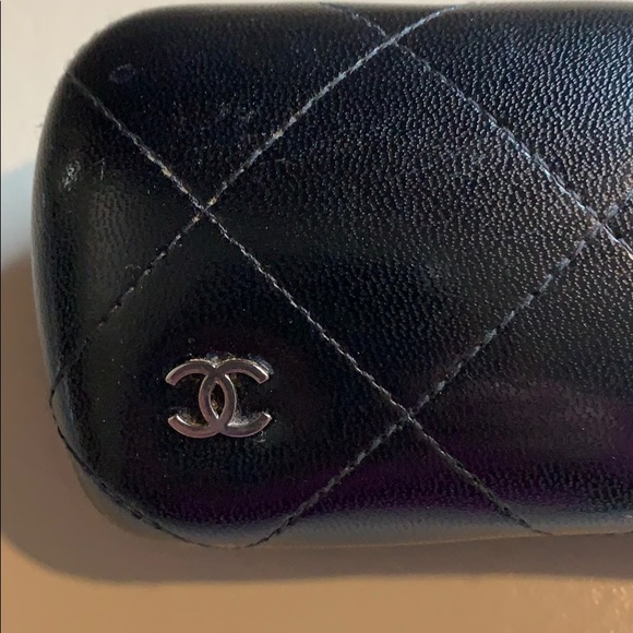 Chanel Women's Glasses Frames and Case Adults Black Gold - Picture 2 of 16